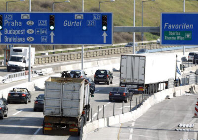 Bécs A23: A Favoriten felhajtót hétvégén lezárják