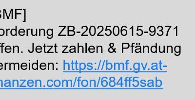 Csaló BMF SMS-üzenetek