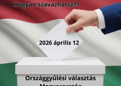 Regisztráció a Magyar Országgyűlési választások névjegyzékébe