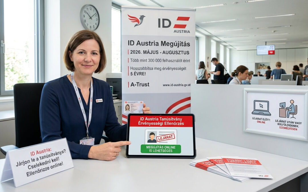 Sürgős: Több mint 300 000 ID Austria felhasználót érint a tanúsítványok lejárata